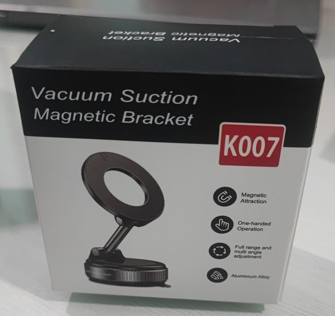 Magnetic Suction Phone Holder - Best Car, Office Desk & more